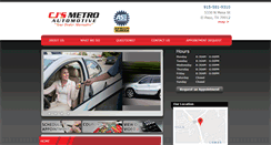 Desktop Screenshot of cjsmetroautomotive.com